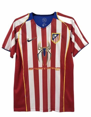 Camiseta Atlético de Madrid Primera Equipación 2004/05 | Cuirz 5