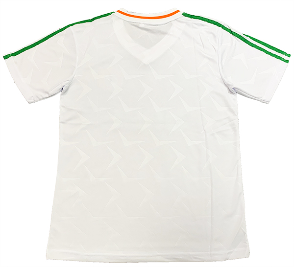 Camiseta Irlanda Segunda Equipación 1990, Blanca | Cuirz 3