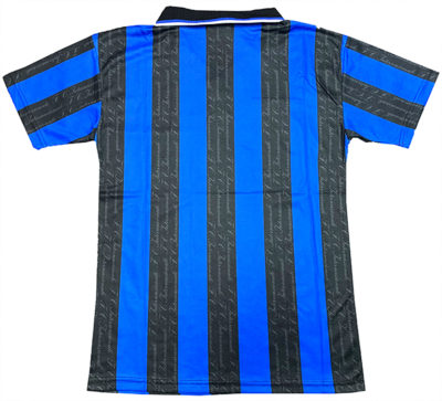 Camiseta Inter de Milán Primera Equipación 1997/98, Azul y Negro
