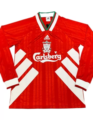 Camiseta Liverpool Primera Equipación Manga Larga 1993-95 | Cuirz 5