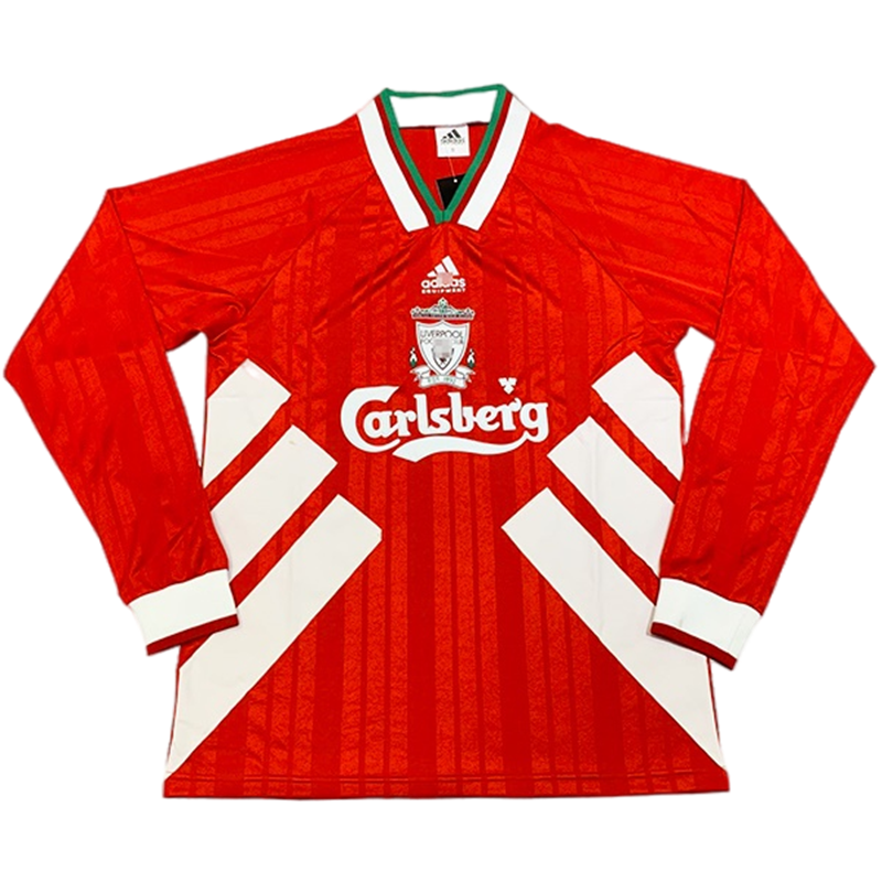 Camiseta Liverpool Primera Equipación Manga Larga 1993-95