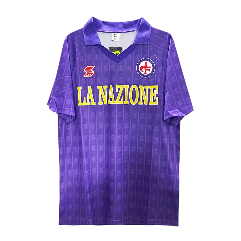 Camiseta ACF Fiorentina Primera Equipación 1989/90 | Cuirz 3