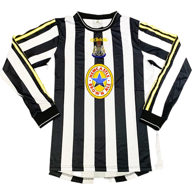 Camiseta Newcastle United Primera Equipación Manga Larga 1997-99 | Cuirz 3