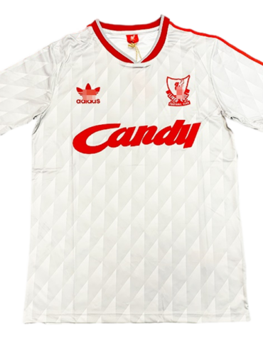 Camiseta Liverpool Segunda Equipación 1989/91
