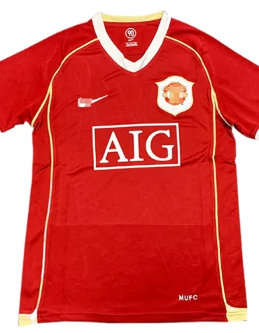 Camiseta Manchester United Primera Equipación 2006/07 | Cuirz