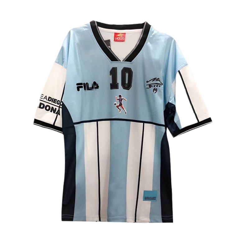 Camiseta Conmemorativa de Maradona 2001
