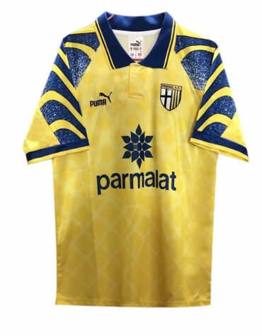 Camiseta de Fútbol Parma A.C. 1995/97 Amarillo | Cuirz 5