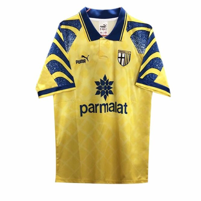Camiseta de Fútbol Parma A.C. 1995/97 Amarillo