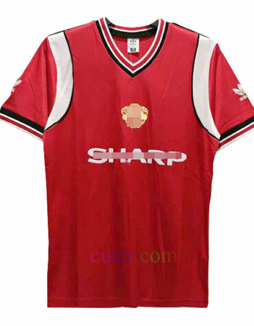 Camiseta Manchester United Primera Equipación 1985