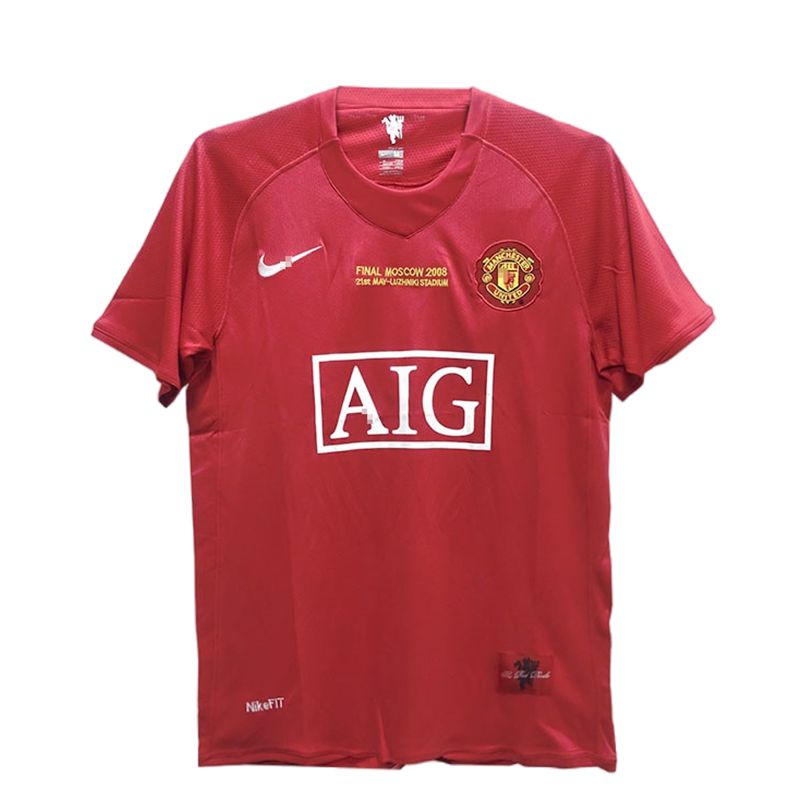 Camiseta Manchester United Primera Equipación 2008 | Cuirz 3