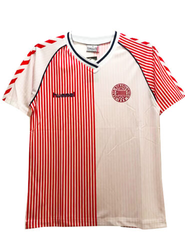Camiseta Dinamarca Segunda Equipación 1986 | Cuirz 5