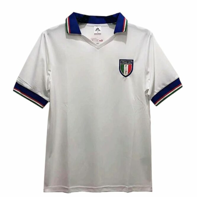 Camiseta Italia Segunda Equipación 1982