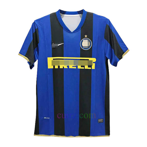 Camiseta Inter de Milán Primera Equipación 2008/09 Liga de Campeones de la UEFA | Cuirz 3
