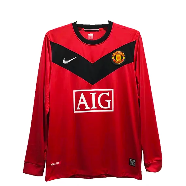Camiseta Manga Larga Manchester United Primera Equipación 2010 | Cuirz 3