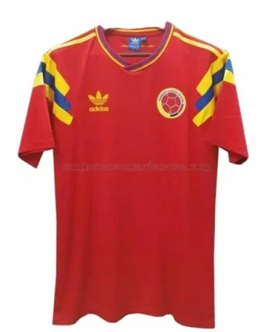 Camiseta Colombia Segunda Equipación 1990 | Cuirz 4