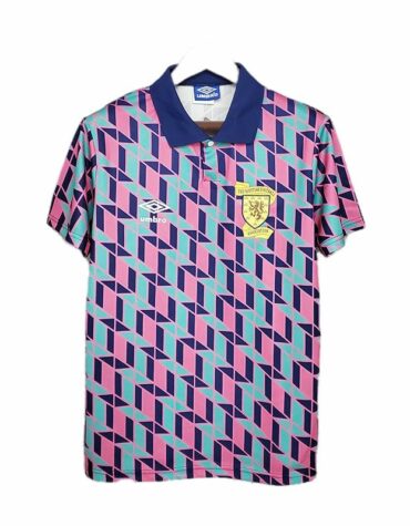 Camiseta Escocia Segunda Equipación 1988/89 | Cuirz 4