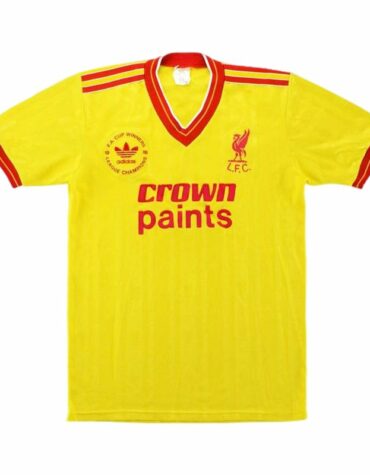 Camiseta Liverpool Segunda Equipación 1985/86
