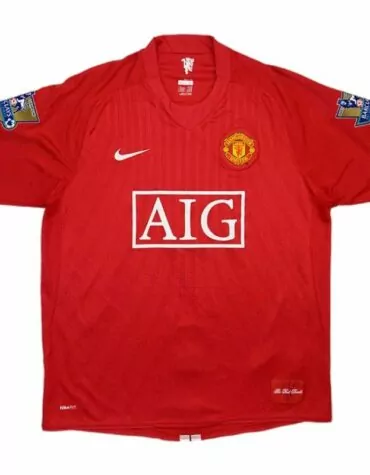 Camiseta Manchester United Primera Equipación 2007/08