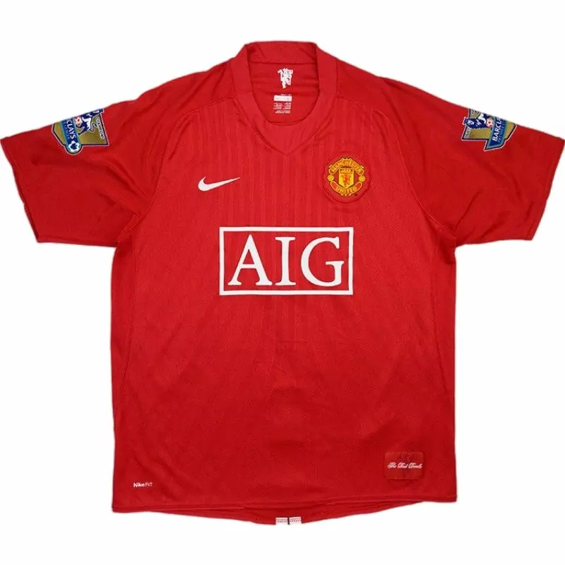 Camiseta Manchester United Primera Equipación 2007/08 | Cuirz 3