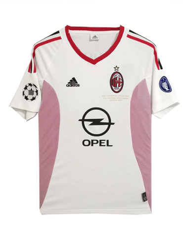 Camiseta A.C. Milan Segunda Equipación 2002 | Cuirz