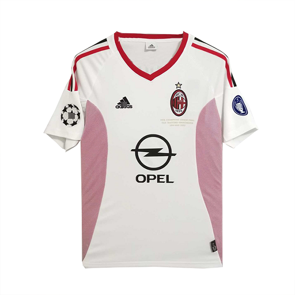 Camiseta A.C. Milan Segunda Equipación 2002 | Cuirz 3