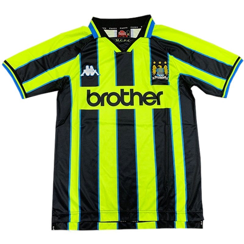 Camiseta Manchester City Segunda Equipación 1998/99 | Cuirz