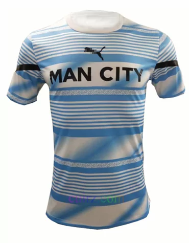 Camiseta Prepartido Manchester City 2022/23 Versión Jugador | Cuirz