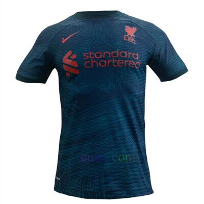 Camiseta Liverpool 2022/23 Versión Jugador Verde | Cuirz