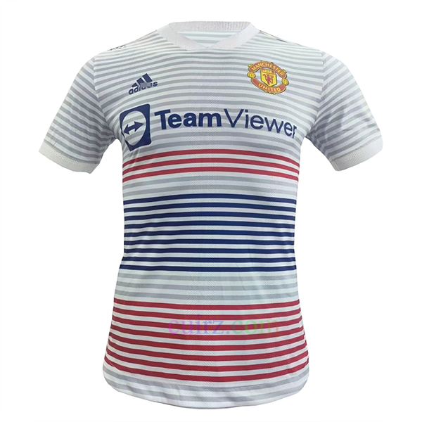 Camiseta Clásica Manchester United 2022/23 Versión Jugador Rayas | Cuirz 3