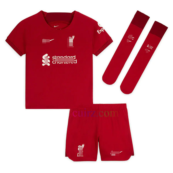Camiseta Liverpool 1ª Equipación 2022/23 Niño | Cuirz 3
