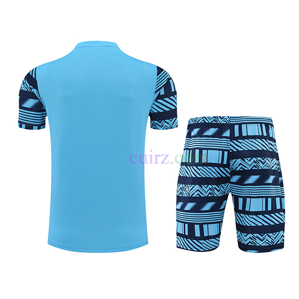 Camiseta de Entrenamiento Manchester City 2022/23 Kit Azul | Cuirz 4