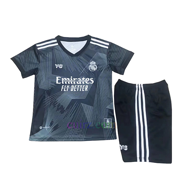 Pantalón y Camiseta de Edición Real Madrid 2022/23 Negro para Niños - Cuirz