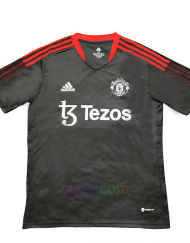 Camiseta de Entrenamiento Manchester United 2022/23 Negro