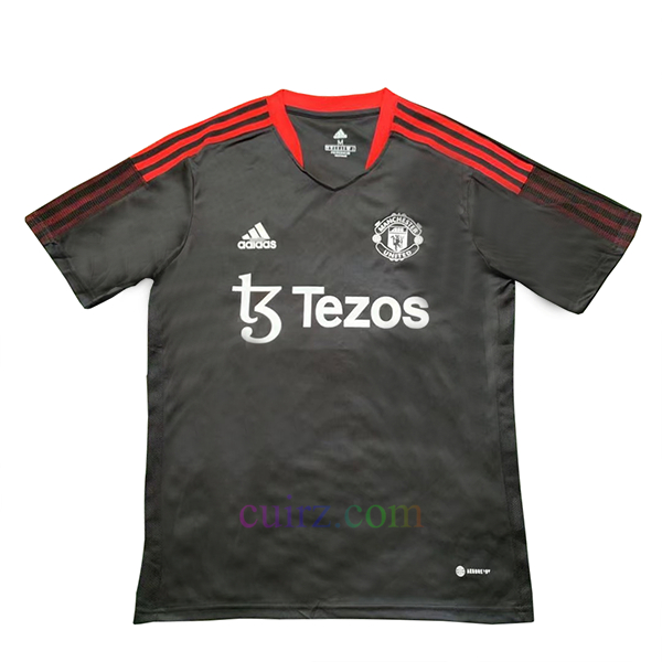 Camiseta de Entrenamiento Manchester United 2022/23 Negro | Cuirz 3