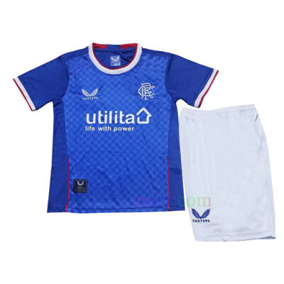 Camiseta Rangers FC 1ª Equipación 2022/23 Niño