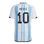 Camiseta Firmada Messi Argentina 3 Estrellas 1ª Equipación 2022 Versión Jugador | Cuirz 2