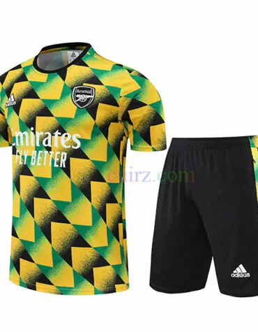 Camiseta de Entrenamiento Arsenal 2022/23 Kit Amarillo Verde | Cuirz