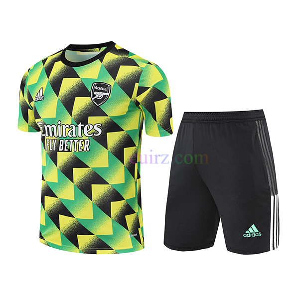 Camiseta de Entrenamiento Arsenal 2022/23 Kit Amarillo Verde | Cuirz 4