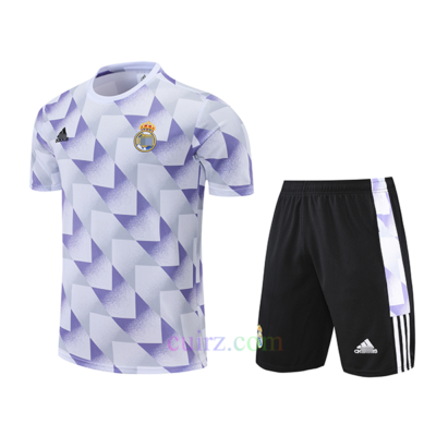 Camiseta de Entrenamiento Real Madrid 2022/23 Kit Púrpura Blanco