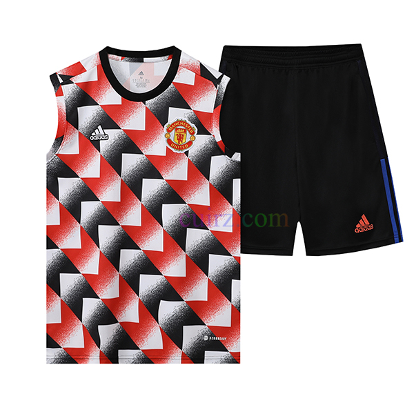 Camiseta de Entrenamiento Manchester United 2022/23 Kit Sin Mangas Multi | Cuirz