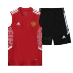 Camiseta de Entrenamiento Manchester United 2022/23 Kit Sin Mangas rojo