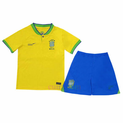 Camiseta Brasil 1ª Equipación 2022 Niño | Cuirz