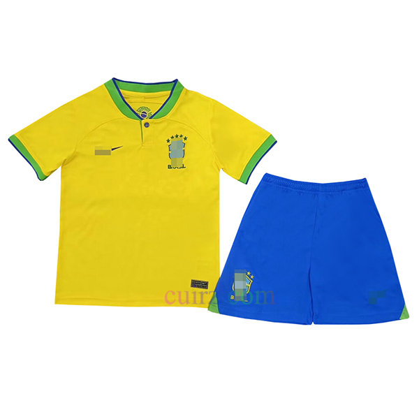 Camiseta Brasil 1ª Equipación 2022 Niño | Cuirz 3
