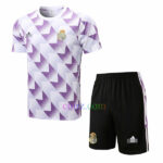 Camiseta de Entrenamiento Real Madrid 2022/23 Kit Púrpura Blanco