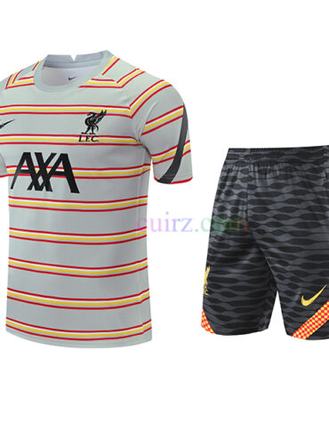 Camiseta de Entrenamiento Liverpool 2022/23 Kit Rayas | Cuirz