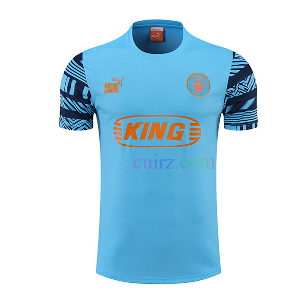 Camiseta de Entrenamiento Manchester City 2022/23 Kit Azul | Cuirz 5