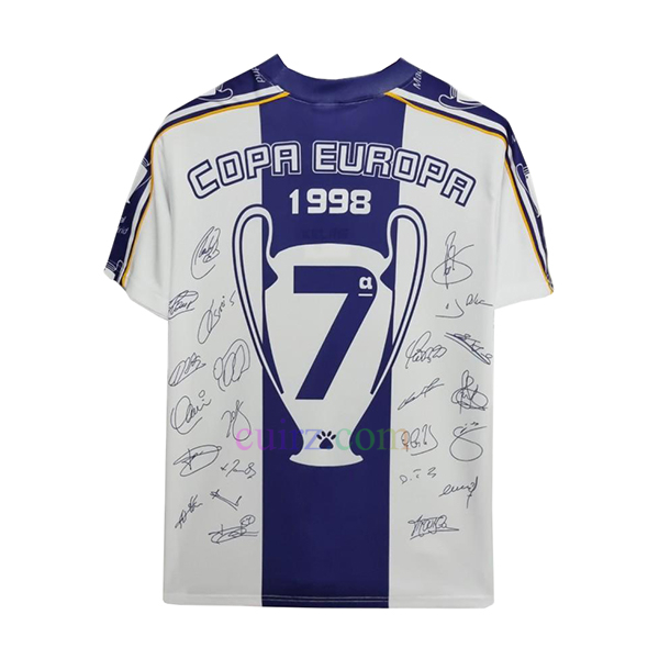 Camiseta Real Madrid 1ª Equipación 1997/98 Copa Europa Winner | Cuirz 4