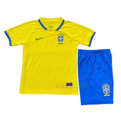 Camiseta Brasil 1ª Equipación 2022 Niño