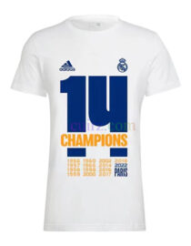 Camiseta A Por La 14 Real Madrid Azul Marino