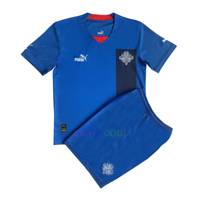 Camiseta Islandia 1ª Equipación 2022/23 Niño